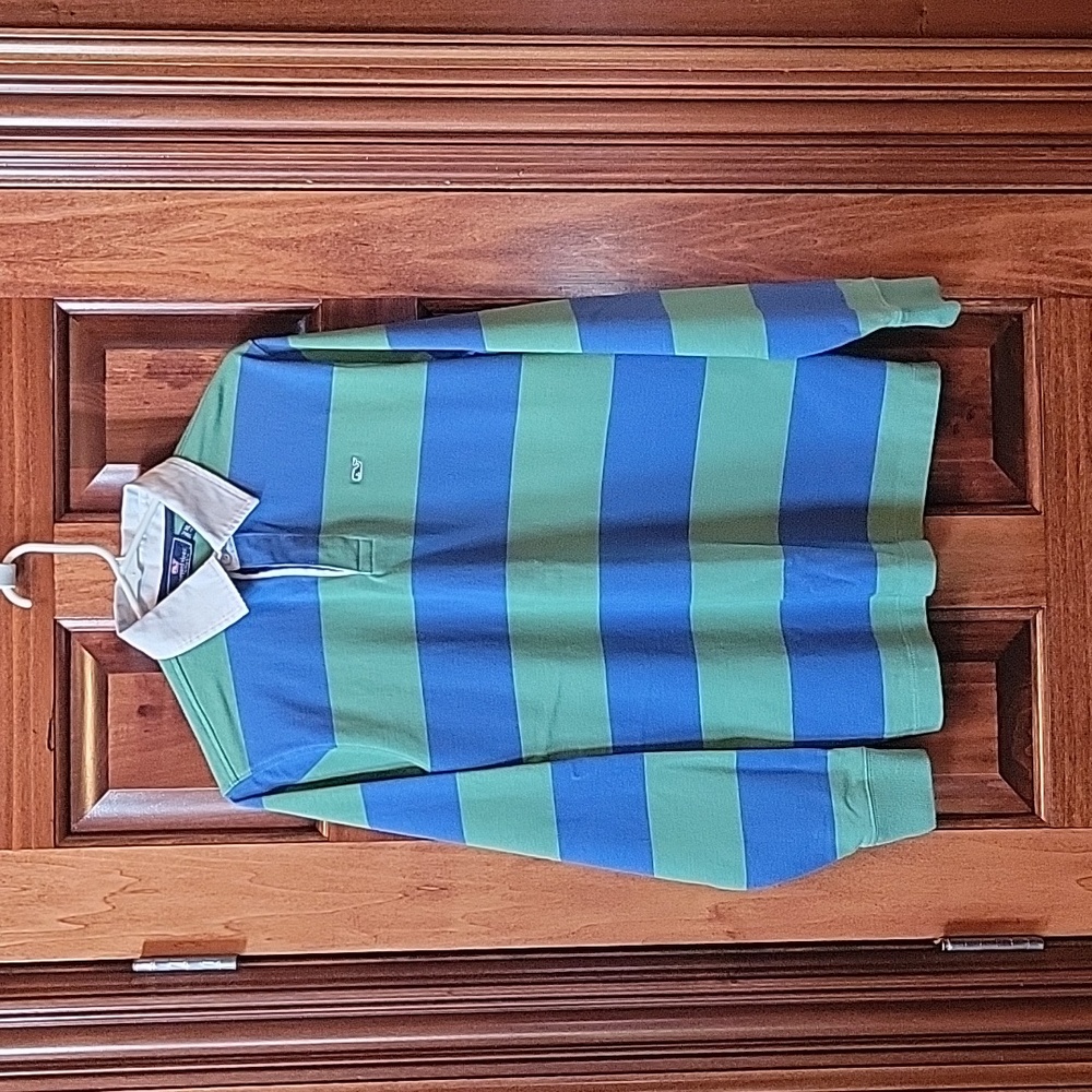 Boys Vineyard Vines Whale Rugby Youth XL 18